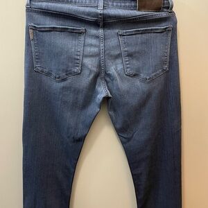 PAIGE Men's Dark Blue Skinny Jeans